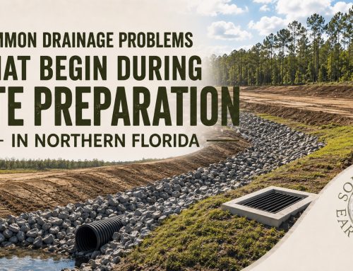 Common Drainage Problems That Begin During Site Preparation in Northern Florida